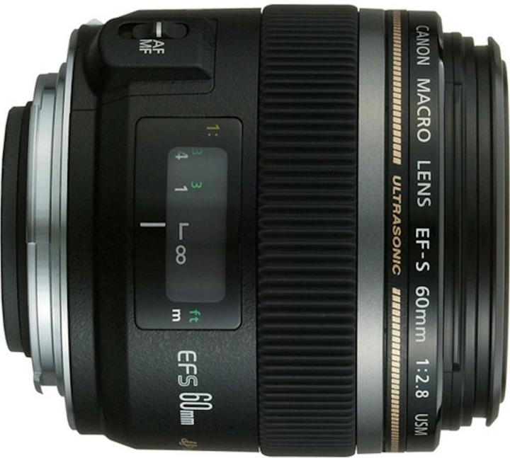 Image du produit Canon EF-S 60mm f/2.8 Macro USM (Canon EF-S, APS-C / DX)