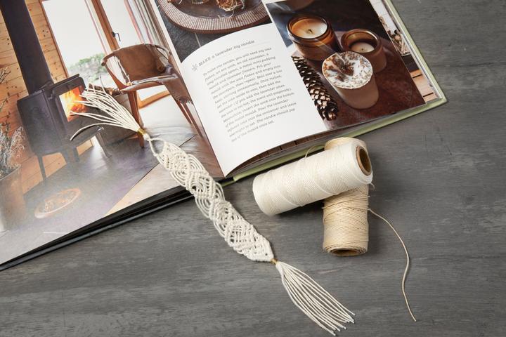 Actual product image Creativ Company Bamboo cord 65 m White, 1 piece (65 m)