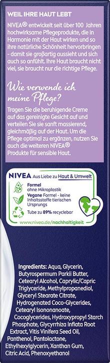 Nährwerte und Zutaten NIVEA Nachtcreme (50 ml, Nachtcreme, Bis SPF 10)