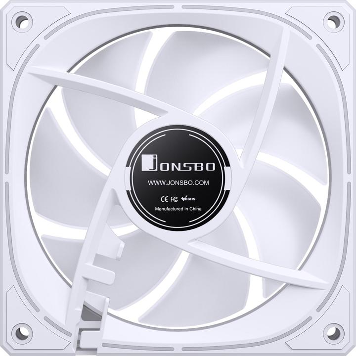 Image du produit Jonsbo FR-505, ARGB 5V 3PIN, Inversé - Blanc (120 mm, 1 x)