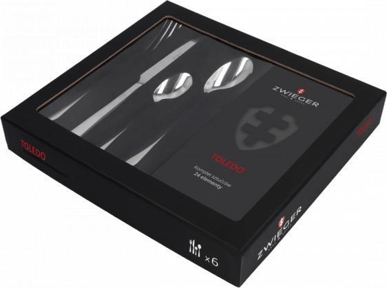 Actual product image Zwieger TOLEDO cutlery set with 24 pieces (6 Piece, Knife)