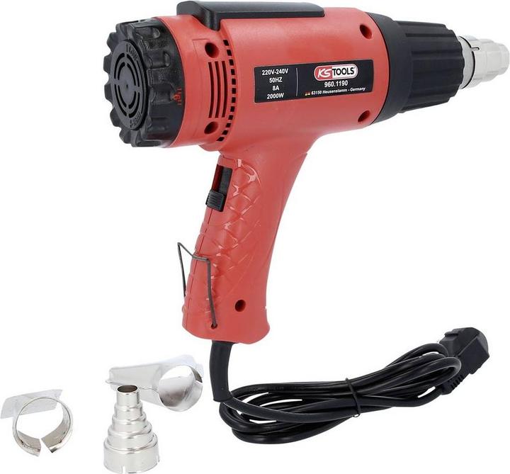 Produktbild KS Tools Heissluftgebläsepistolen-Satzincl. 4 Aufsätze