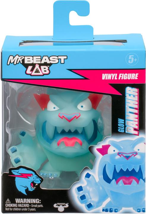 Produktbild Moose Mr. Beast Vinyl Figur Glow Panther 9 cm