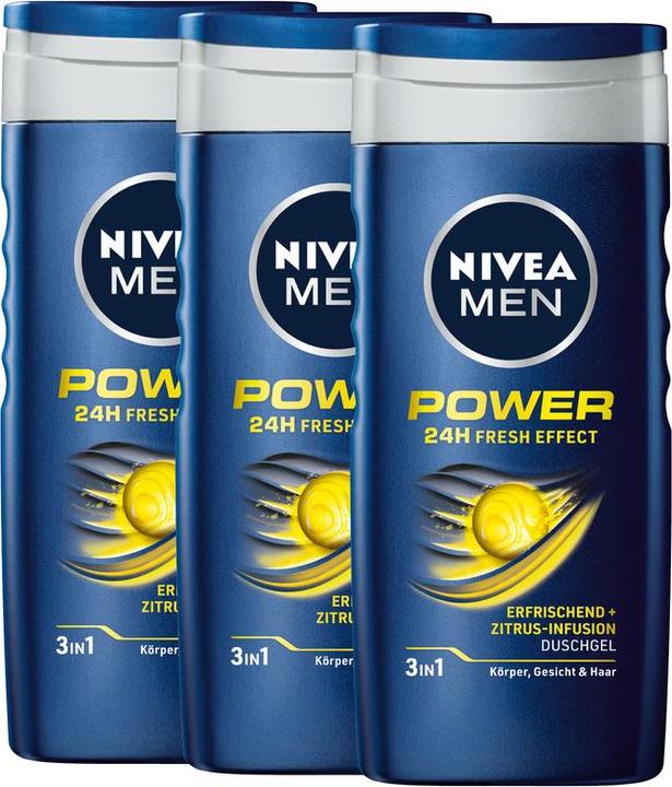 Produktbild NIVEA Pflegedusche Power Trio (750 ml)
