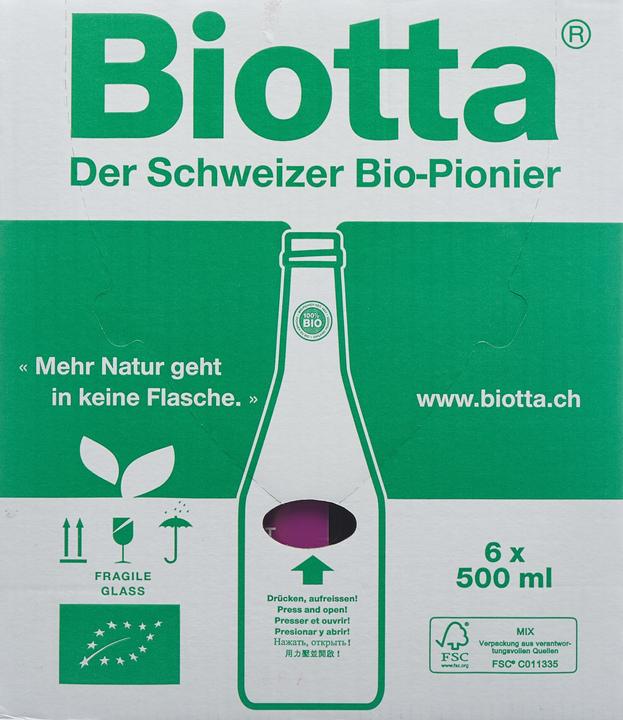 Image du produit Biotta Antioxydant vital (6 x 50 cl)