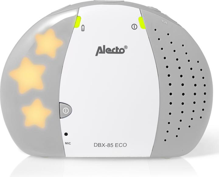 Image du produit Alecto Babyphone DECT économique, blanc/gris (Vidéo et audio, 300 m)