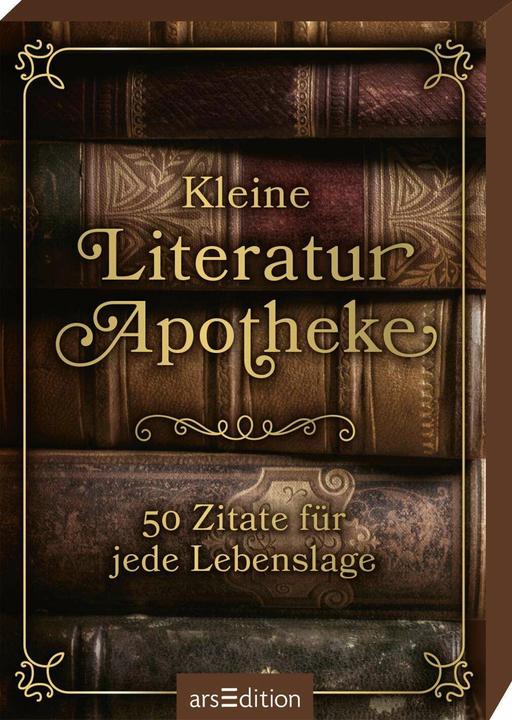 Produktbild Kleine Literaturapotheke (Deutsch, 2023)