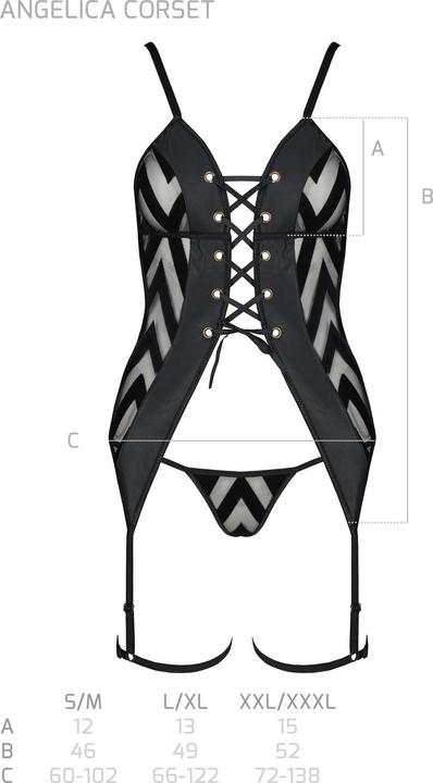Produktbild Passion Corset "Angelica" (S/M)