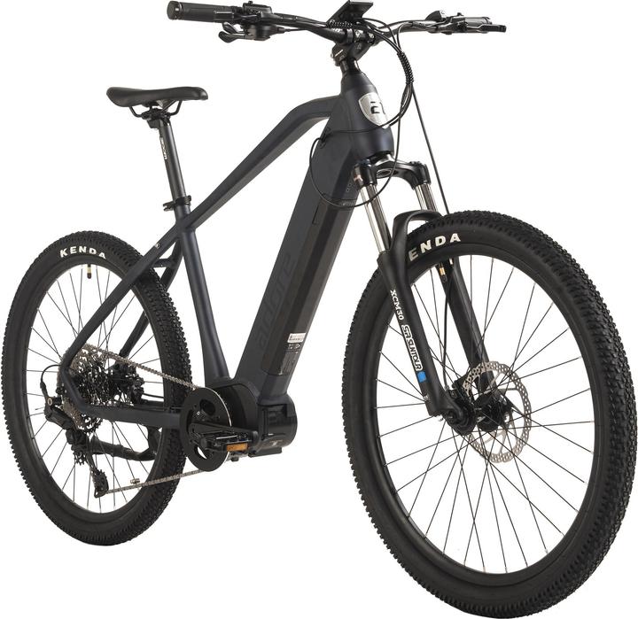 Adore E-Mountainbike 27,5" Alu MTB Pedelec GX-650 Mittelmotor 80NM / 15Ah Nachtblau matt (48 cm)