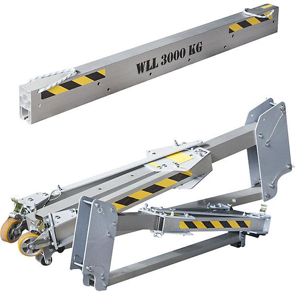 Image du produit Planeta Portique en aluminium RAPK, hauteur h.t. 1864 - 2464 mm, largeur 2000 mm.