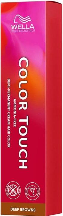 Actual product image Wella Color Touch Deep Browns (7/71 medium blonde brown-ash)