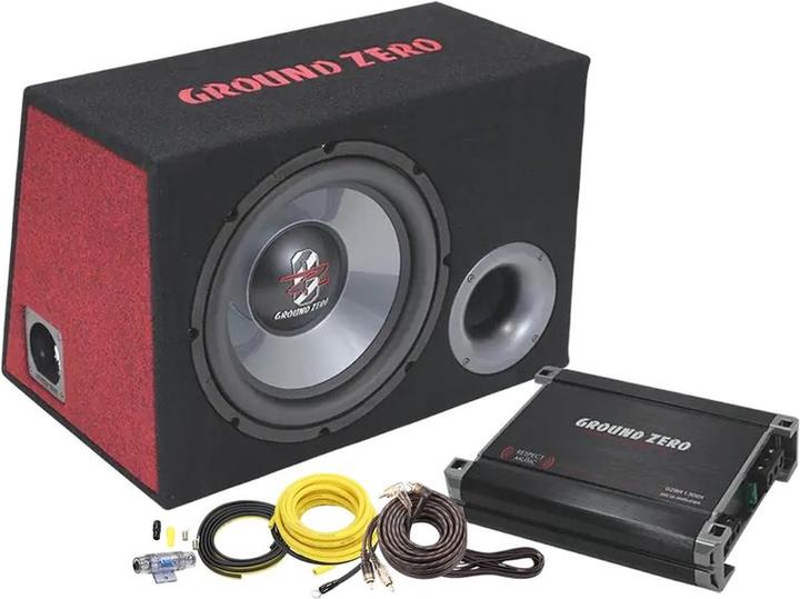 Produktbild Ground Zero Zero Subwoofer pakket 12.300 compleet set