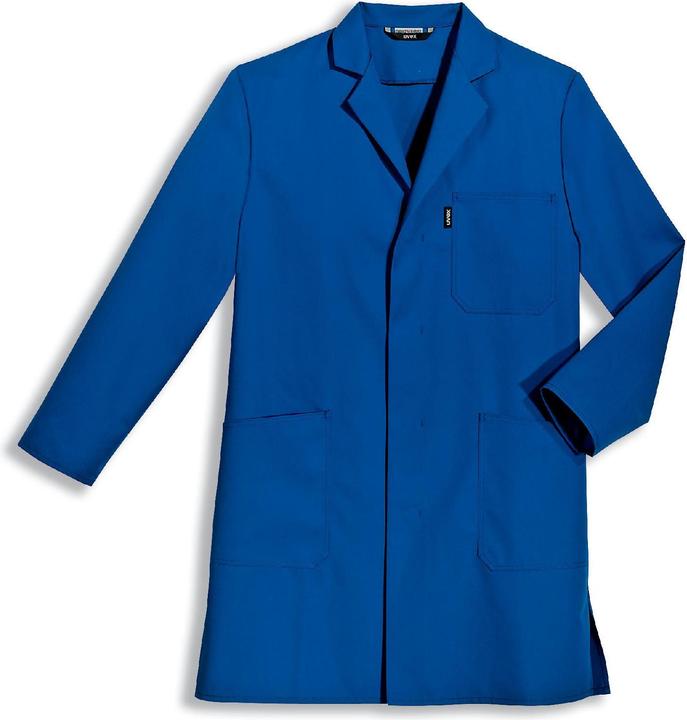 Actual product image Uvex Safety unisex work coat blue size 48/50 1 pc. (50)