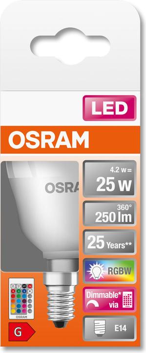 Immagine prodotto Osram Stella classica P (E14, 25 W, 250 lm, 1 x, G)