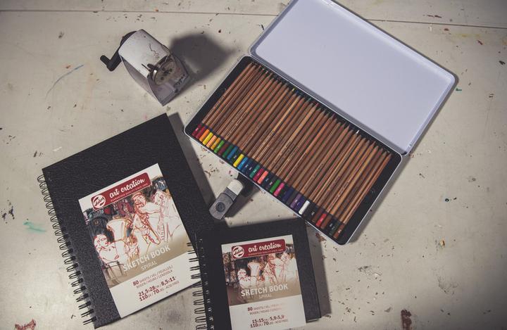 Actual product image Talens Spiral Sketchbook 21,7x28 (21.5 x 28 cm, Hardcover)