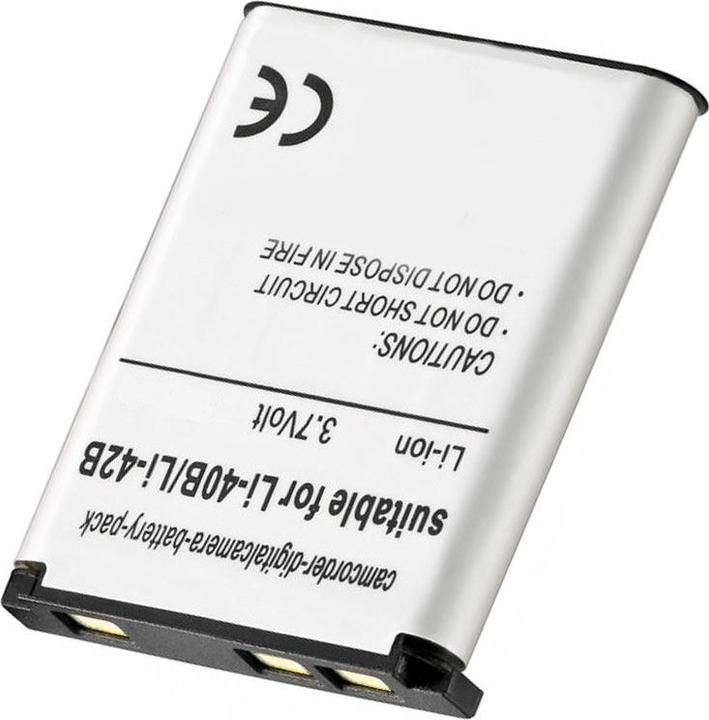 Actual product image Pentax Battery D-Li63, Optio M30, T30 (Rechargeable battery)