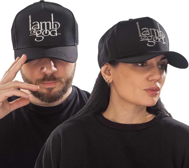 Lamb Of God LambOfGod Sonic Sliver Logo Baseball Cap