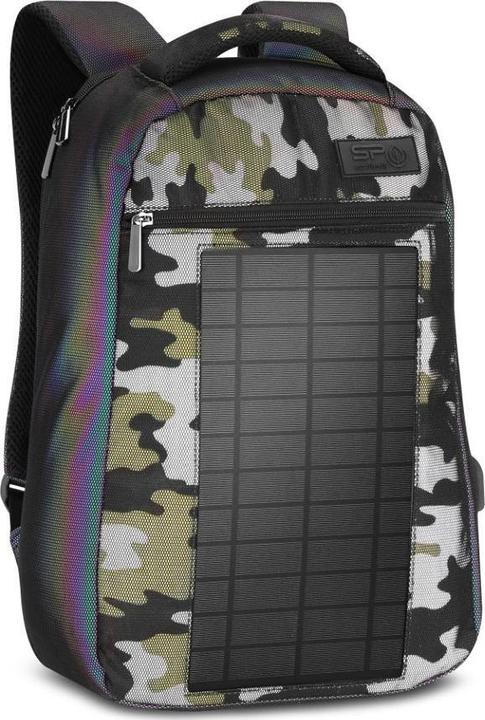 Actual product image Spokey Plecak City Solar z panelem solarnym (30 l)