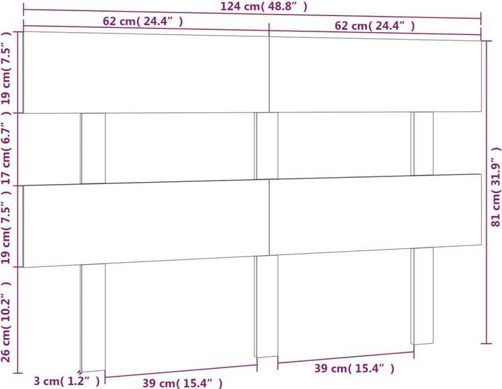 Immagine prodotto VidaXL Lashonda (124 x 3 x 81 cm)