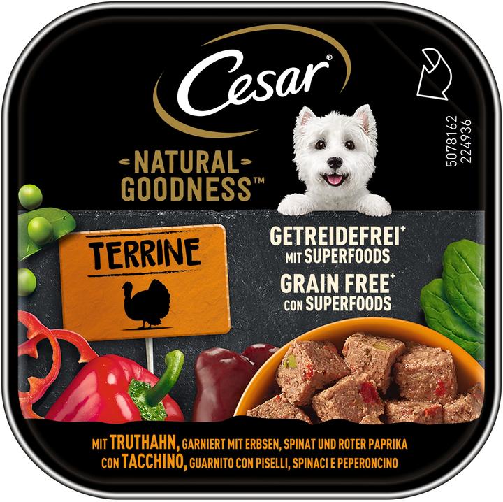 Actual product image Cesar Goodness Terrine Truth (100 g)