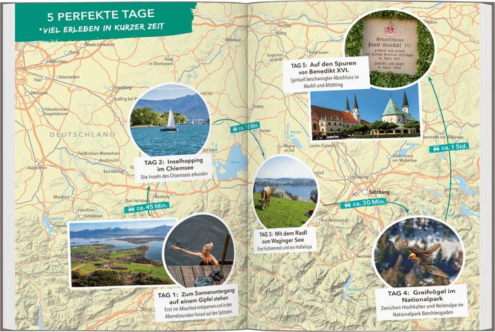 Immagine prodotto OUTDOOR GUIDE Reiseführer Chiemgau & Berchtesgadener Land (Tedesco, Andreas Gruhle, 2024)