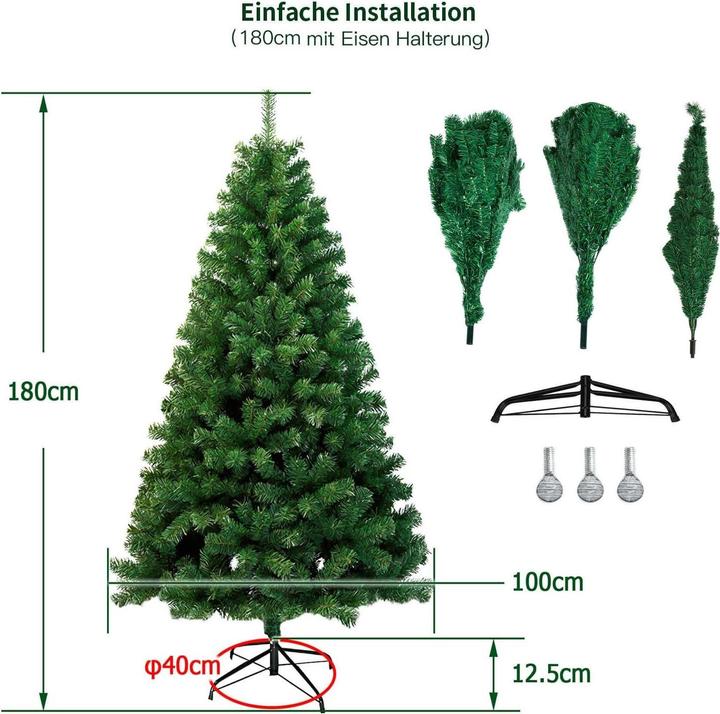 Actual product image Cbx Artificial Christmas tree 180cm (180 cm)