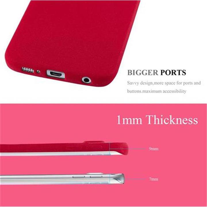 Produktbild Cadorabo TPU Frosted Cover (Samsung Galaxy S6 Edge)