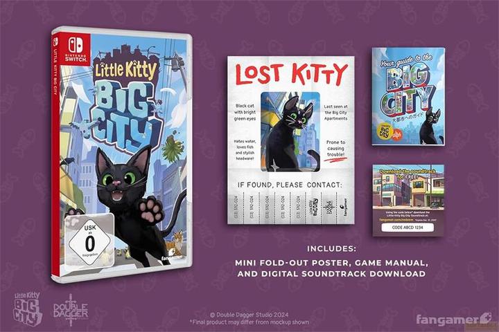 Immagine prodotto Fangamer Little Kitty, Big City (Switch, DE)