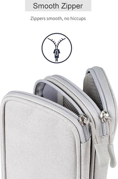 Actual product image Only-Bags.Store Cable bag, electronic bag, organiser for electronic accessories, portable cable organiser