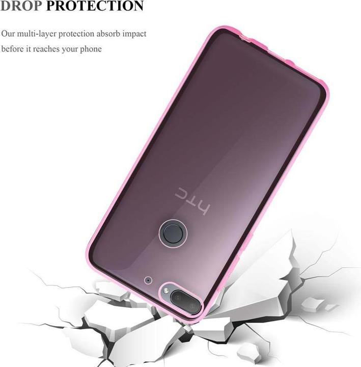 Actual product image Cadorabo TPU Ultra Slim AIR Cover (HTC Desire 12+)