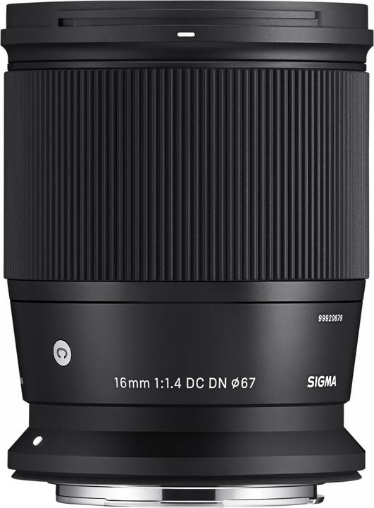 Productafbeelding Sigma 16mm F1,4 DC DN | Contemporary (Canon RF) (Canon RF, APS-C / DX)