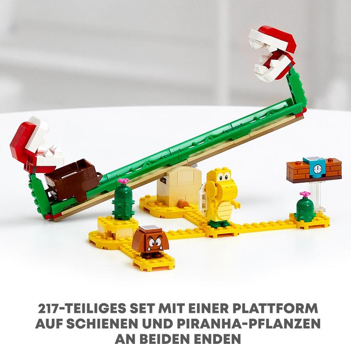 Actual product image LEGO Piranha plant power seesaw extension set (71365, LEGO Super Mario)