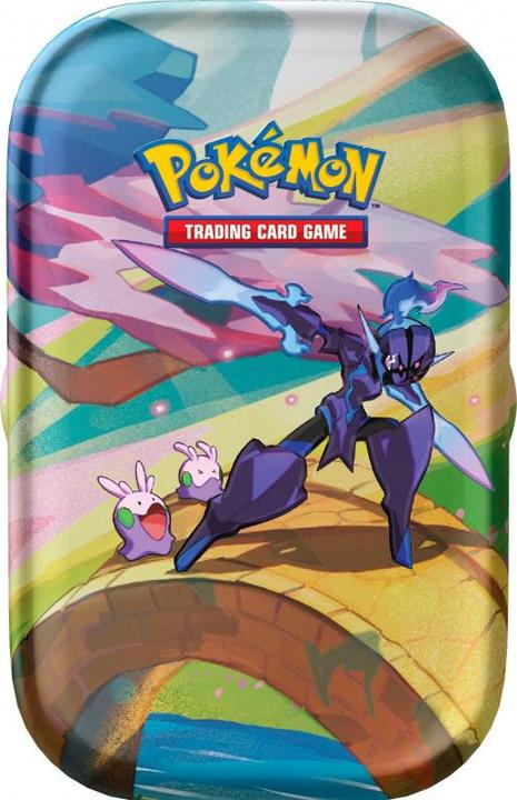 Image du produit Pokémon TCG - Vibrant Paldea Mini Tin (Espathra / Goomy / Leafeon / Oricorio / Pachirisu) assortiert (Anglais, Tin)