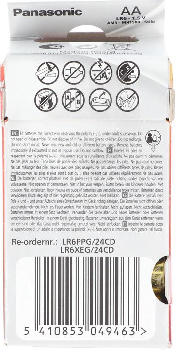 Productafbeelding Panasonic Pro Power (24 Pcs., AA, 3400 mAh)