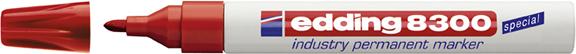 Immagine prodotto Edding Marcatore permanente 8300 (Rosso, 3 mm, 1 x)