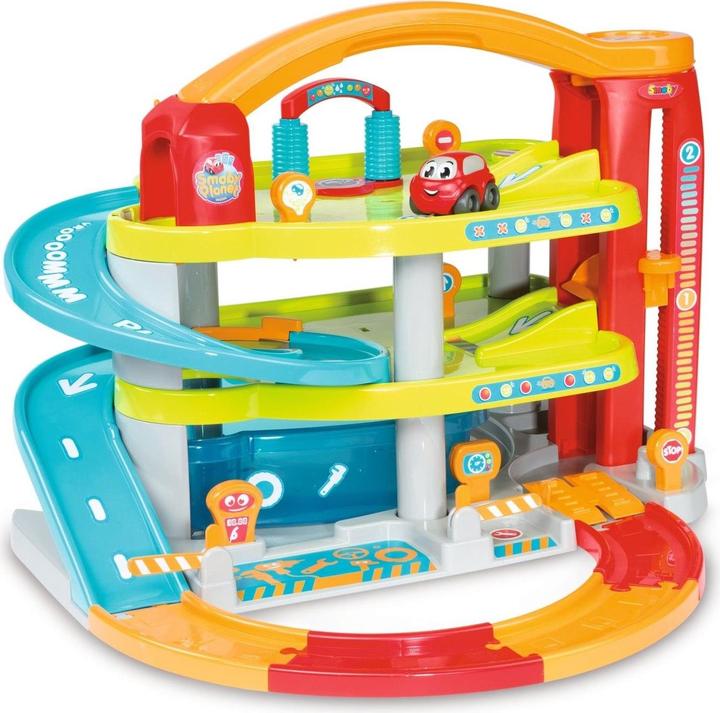 Actual product image Smoby Vroom Planet Large car park