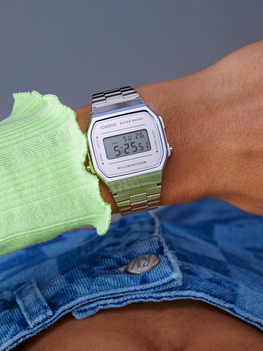 Image du produit Casio Retro Vintage - A168WEM-7EF (Montre numérique, 34 mm)