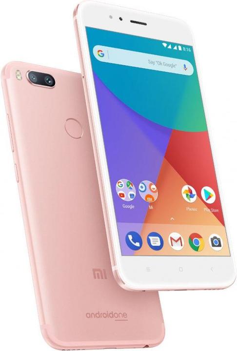 Produktbild Xiaomi Mi A1 (32 GB, Rose Gold, 5.50", Hybrid Dual SIM, 12 Mpx, 4G)
