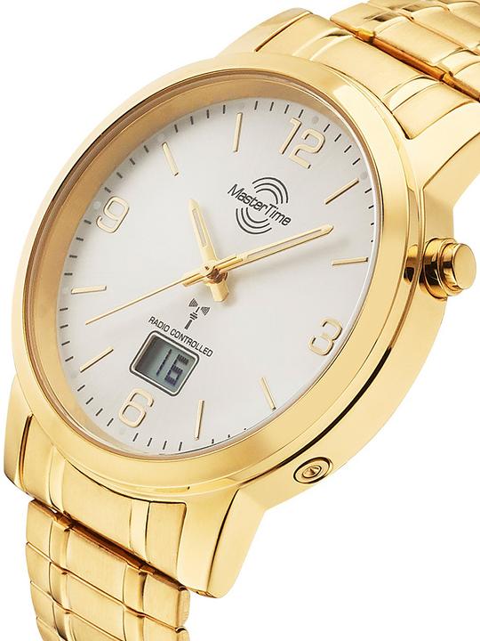 Produktbild Conrad Components Master Time Funk Herrenuhr (Analoguhr, Digitaluhr, Funkuhr, 41 mm)
