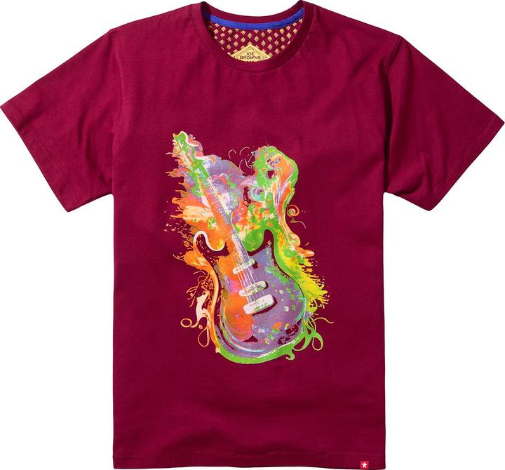 Actual product image Joe Browns Bright Guitar Graphic T-Shirt (M)