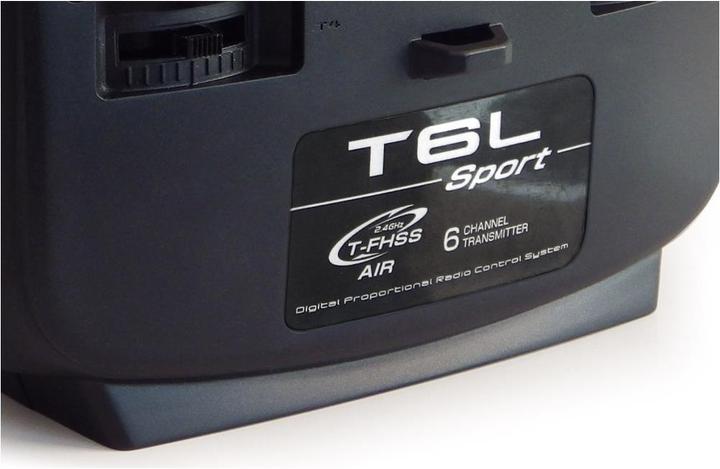 Actual product image Futaba T6L Sport T-FHSS Mode2 and R3106GF Receiver