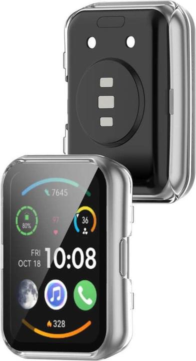 Actual product image Cover-Discount OPPO Watch Free - Protective Case with transparent bulletproof glass