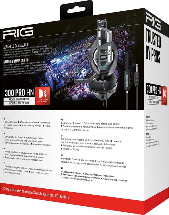 Actual product image Nacon Gaming RIG 300 PRO HN (Cable)