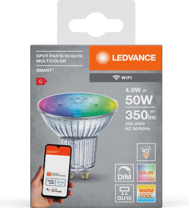 Productafbeelding Ledvance Par16 (GU10, 5 W, 350 lm, 1 x, G)