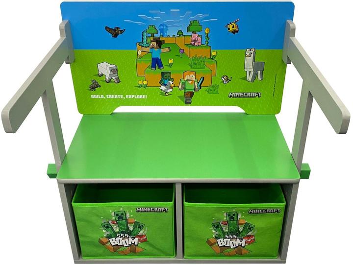 Actual product image Phoenix Minecraft bench/game table (Children bench)
