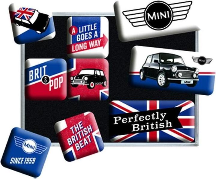 Immagine prodotto Nostalgic-Art Merchandising Set di magneti Mini 9 pezzi, Multicolore (9 x)