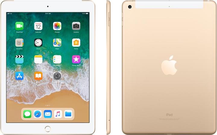 Image du produit Apple iPad (2017) (4G, 9.70", 128 Go, Or)