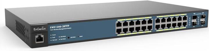 Actual product image EnGenius EWS1200-28TFP PoE 24+4 Port 410W (28 Ports)