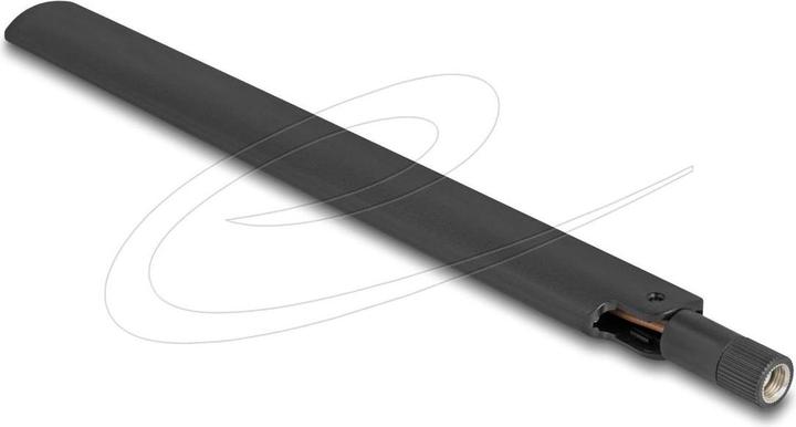 Immagine prodotto Delock 90677 - WiFi 6 Antenne RP-SMA Stecker 3 - 6 dBi omnidirektional mit Kippgelenk sc (WiFi)