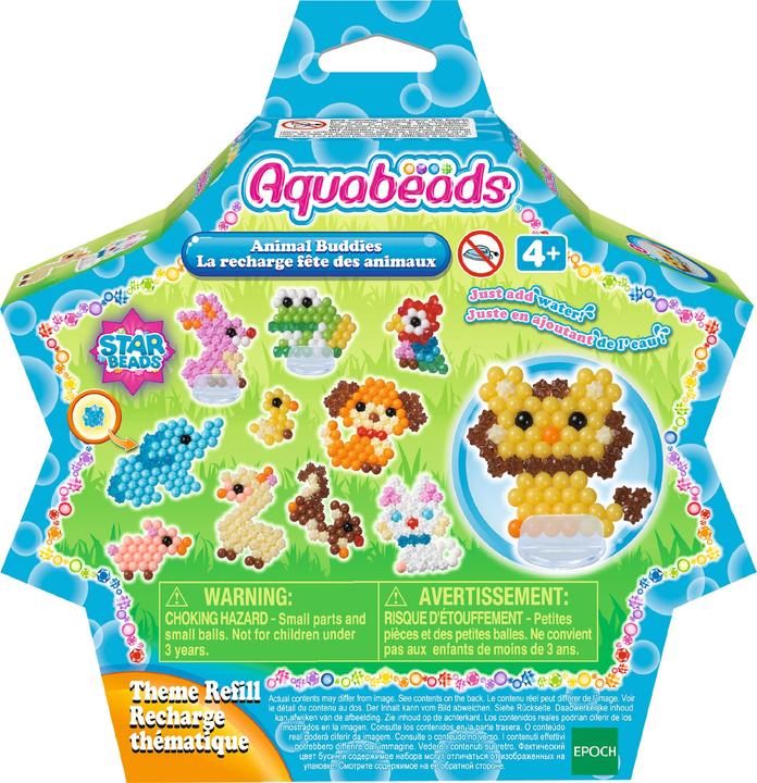 Actual product image Aquabeads Animal Friends Theme Set